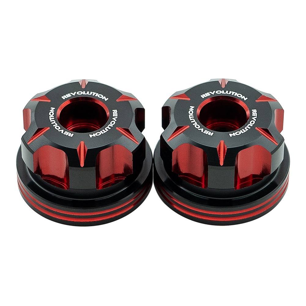 Handle Bar End Weight 6-pointed star (Two-tone) CNC REVOLUTION V2 CNC REVOLUTION V2 FORZA-350 (31mm)