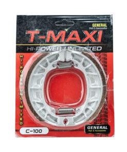 ผ้าเบรคหลังสูญญากาศ (T-MAXI) WAVE,DREAM,C-100