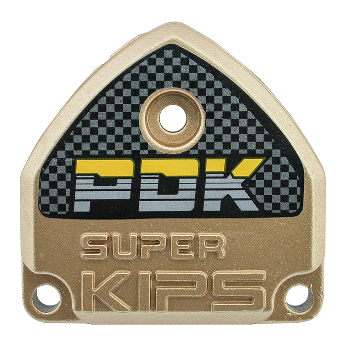 ฝาครอบลิ้นไอเสีย(มีเนียม) S-KIP SERPICO, SSE สีทอง