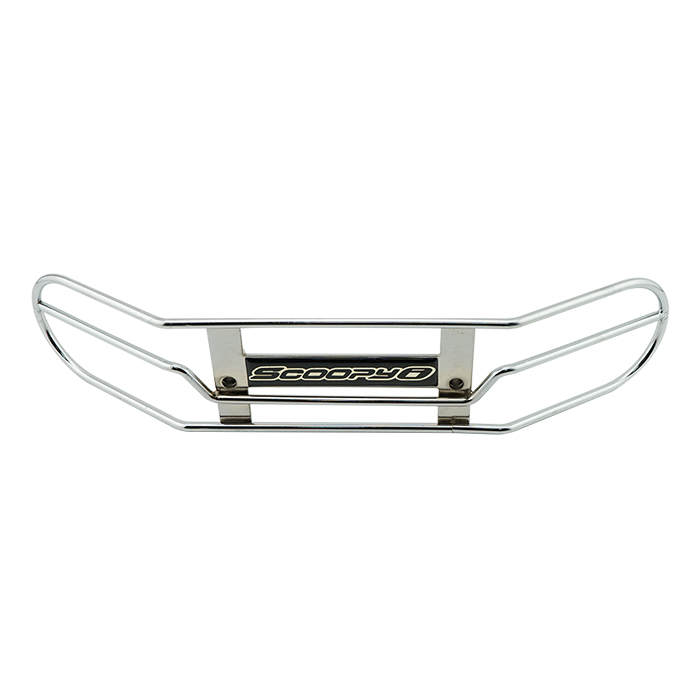 Front Leg Shield, SCOOPY-I, Chromium