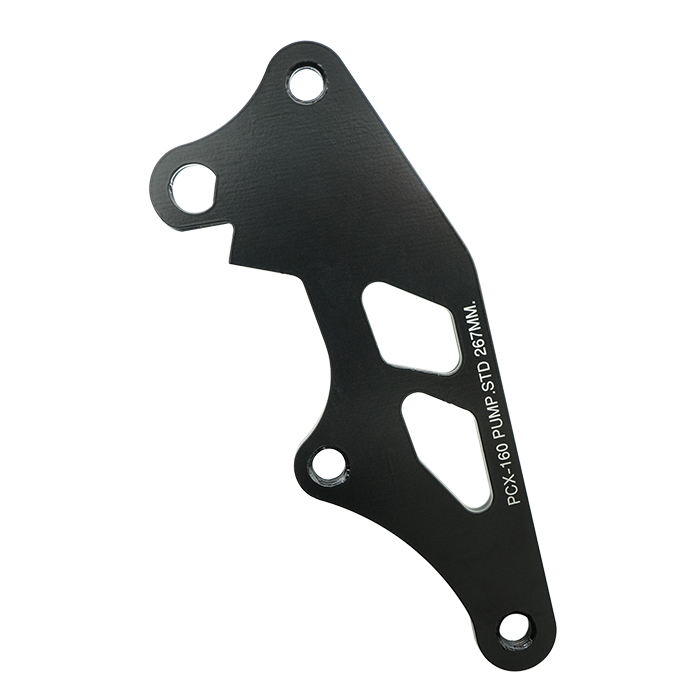 Front Brake Caliper Bracket Racing Disc 267mm PCX-160 ABS, Black