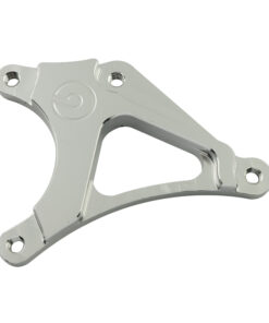 Rear Brake Caliper Bracket (Big Disc 300 MM, SRK-ZX Shock) SONIC, Silver