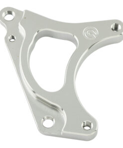 Rear Brake Caliper Bracket (Disc 300MM, Normal Skew Holes Shock), MIO, FINO, Silver