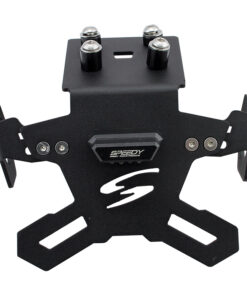 Lisence Plate Holder (Tison) TAIL TIDY SPEEDY R-15, Black