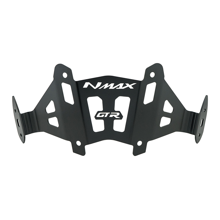 ขายึดชิลล์หน้า + ฐานยึดรูกระจก GTR N-MAX 155 NEW 2020 สีดำ