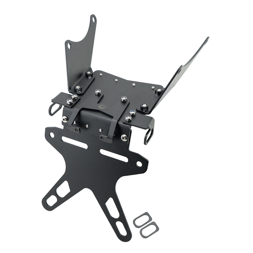 Lisence Plate Holder (Foldable) Tison REVOLUTION CB-650 R, CBR-650 R '2021, Black