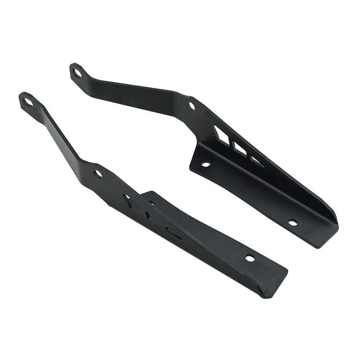 Rear Luggage Rack Arm Plate 2D (thick 4mm) GTR FORZA-350 NEW, Black