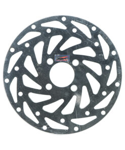 Front Disc Brake Racing SRK Curve Shape Drill #2 SMASH, Chromium