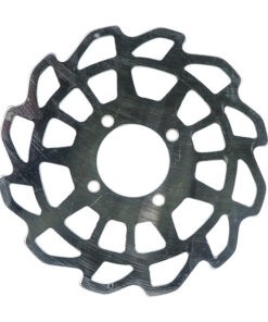Front Disc Brake Racing SRK Curve Shape WAVE-110 I, NOUVO, BELL-100, SPARK, JR-120, Chromium