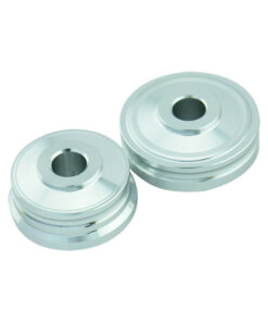 บู๊ชล้อหน้ากลึง CNC OSHIM (L+R) MONKEY-125, MSX-125 (ทูโทน) สีเงิน