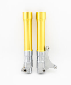 ปลอกโช้คหน้า (SHOWA) SRK MIO-125 สีทอง (หัวชุบ)