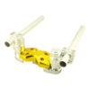 แผงคอบน (2ชิ้น) CNC + แฮนด์ ROBOT GTR MSX-125 สีทอง