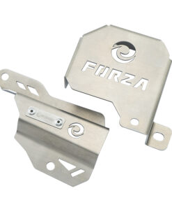 Ignition Coil+Brake Cable Cover Set (Stainless) REVOLUTION FORZA-350, FORZA-300 NEW