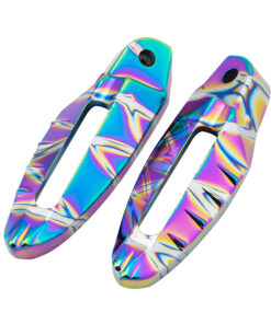 Rear Foot Pegs (R+L) FINO, Rainbow-Line