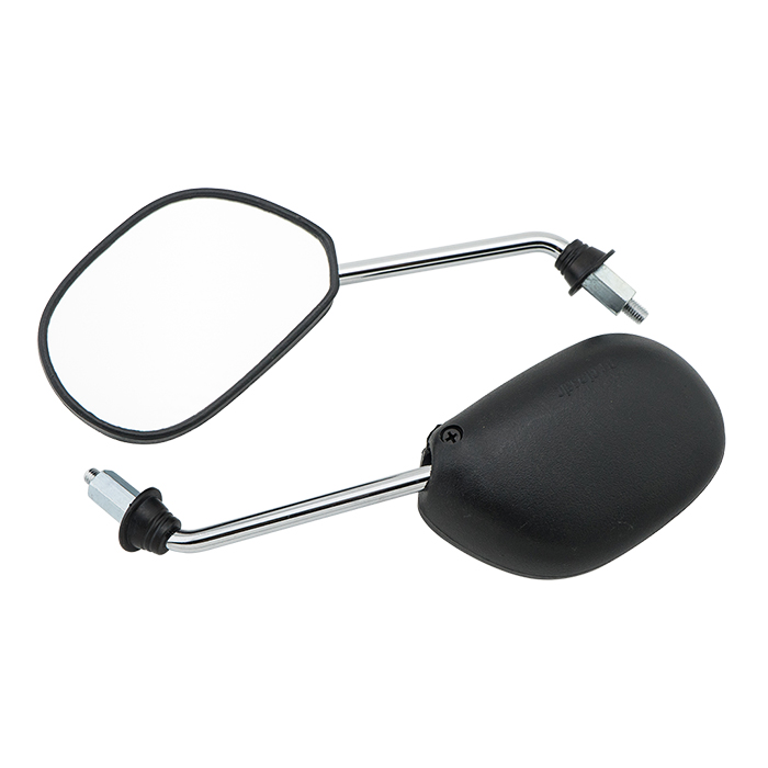Rearview Mirror (T) BEST, SMASH-PRO, Chromium Leg