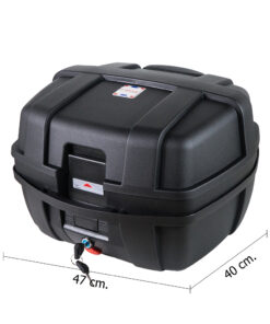 กล่องท้ายเบาะ TOPBOX T-MAXI YM0839 (39L) สีดำ