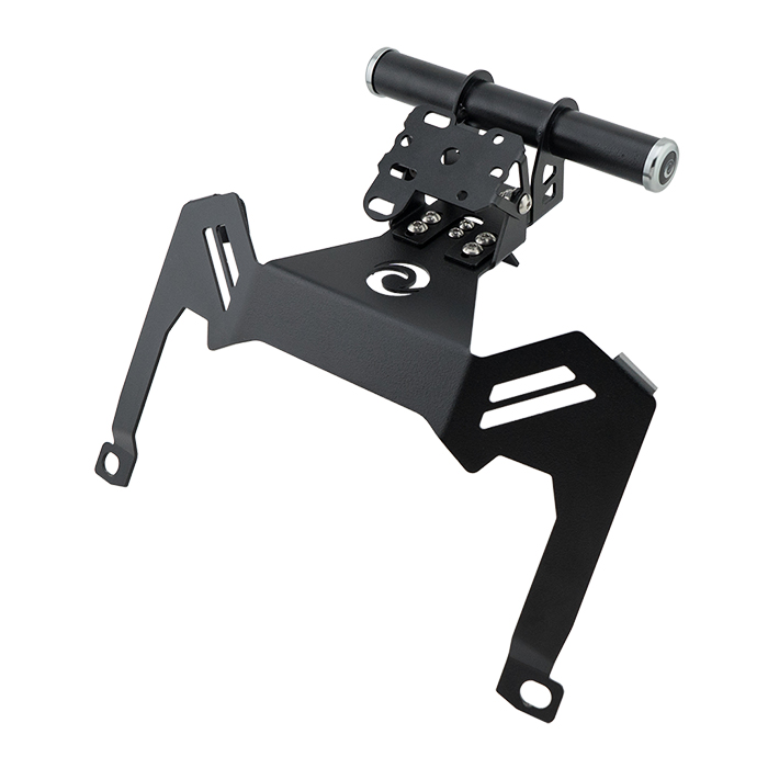Front Windshield Bracket + Phone Holder REVOLUTION FORZA-300 '2018, Gray-Black