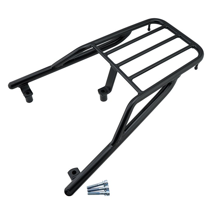 Rear Luggage Rack (Steel) GRAND THAIRAIDER GPX DRONE-150, Black