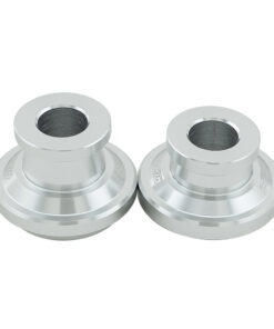 Front Wheel Nut CNC GIORNO for Shock Absorber ZX, Silver