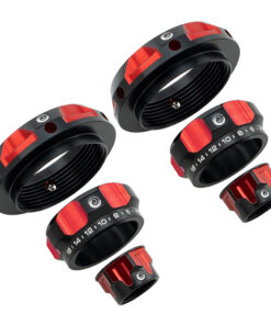 Preload Adjuster Two-tones REVOLUTION FORZA-350, ZONTES-150 X (6 parts) for shock Profender X-Plus