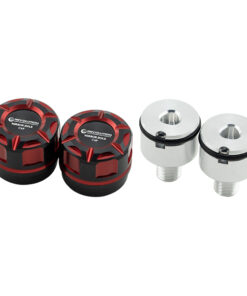 Side Mirror Hold Plug (Two-tone) REVOLUTION V3 ZONTES-150 X Threaded Nut M8R