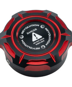 ฝาปิดหม้อน้ำ CNC ทูโทน REVOLUTION GIORNO-125, PCX-160, CLICK-160, ADV-160