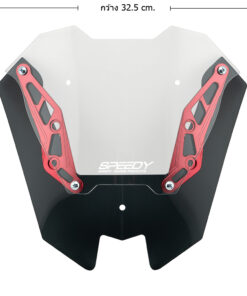 Windshield SPEEDY (2 Pieces) ZONTES-150 X Clear