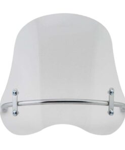Wind-Shield Midium Shaped + Mirror Holder SCOOPY-I