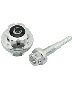 ฝาปิดวัดระดับน้ำมันเครื่อง (2ชิ้น) (เล็ก+ใหญ่) REVOLUTION CT-125