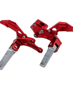 Rear Footrest Brackets CNC KSR