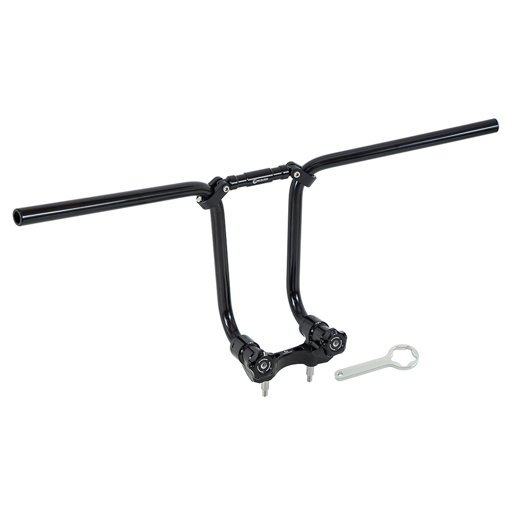 แฮนด์พร้อมแผงคอ(สูง30cm)+ประแจ+คานแฮนด์ ปรับได้ REVOLUTION ST-125 DAX, MONKEY-125