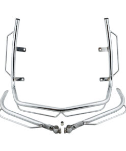 ชุดกันชน+ขาดามแฮนด์ SCOOPY-I สีชุบโครเมียม