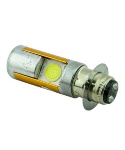 หลอดไฟหน้า LED แป้นเล็ก2หน้า สีขาว